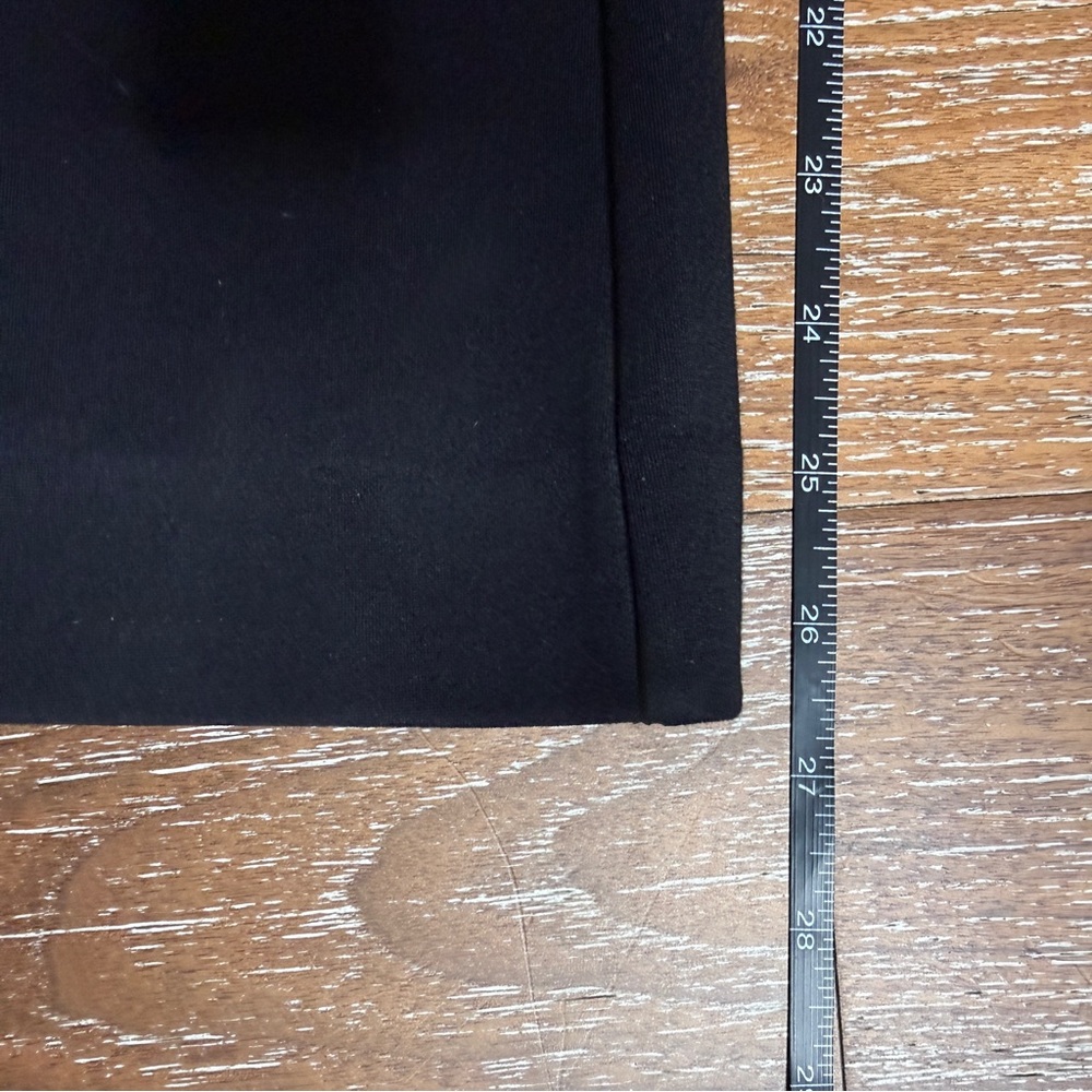 Anthropologie The Essential Women’s Crop Flare Pants / Black and Tan / Size M - Picture 6 of 7